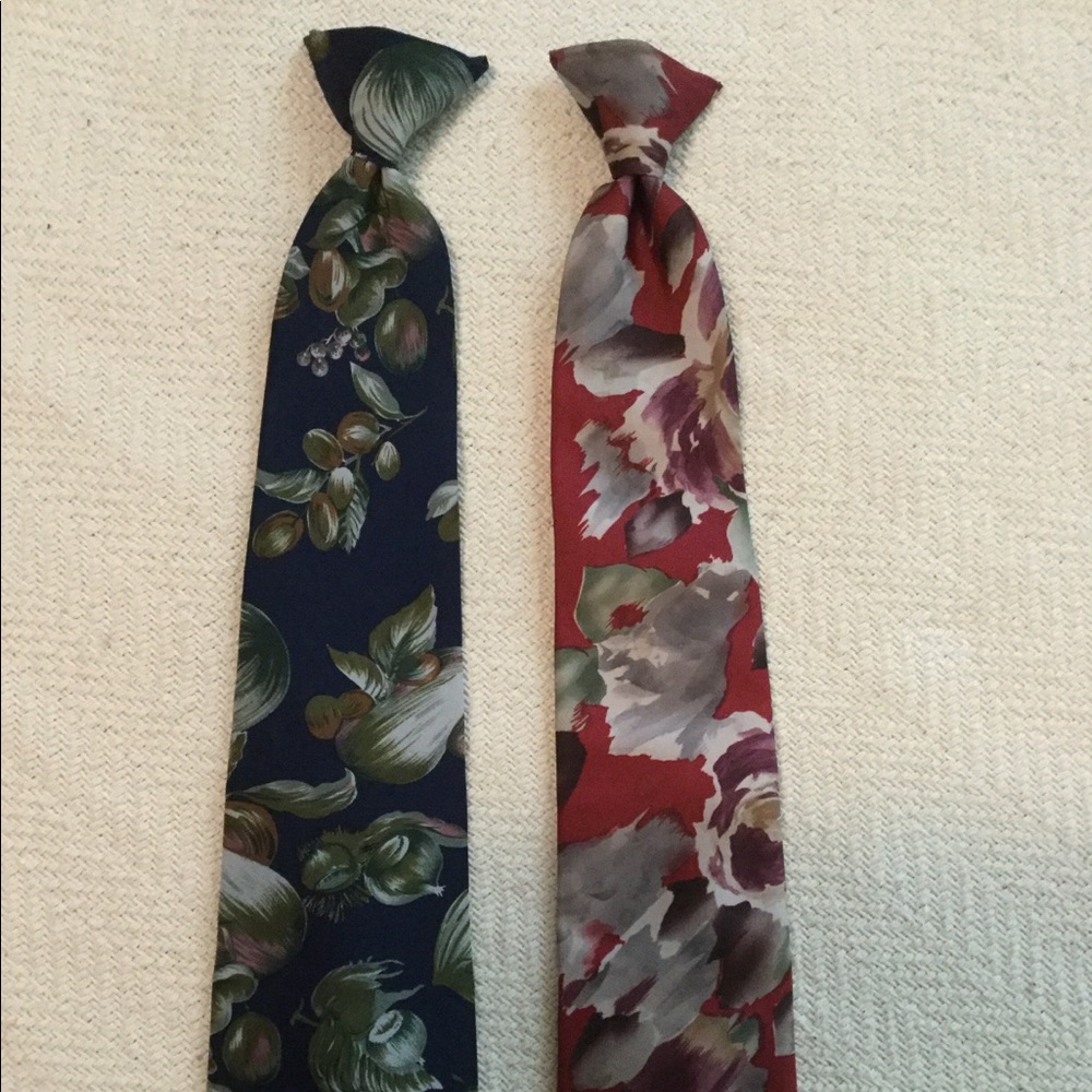 Clip On Tie set of 2